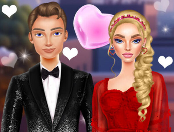 Juego Fecha de pareja del día de San Valentín  en línea