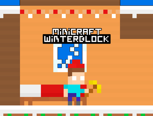 Juego Minicraft Winterblock  en línea