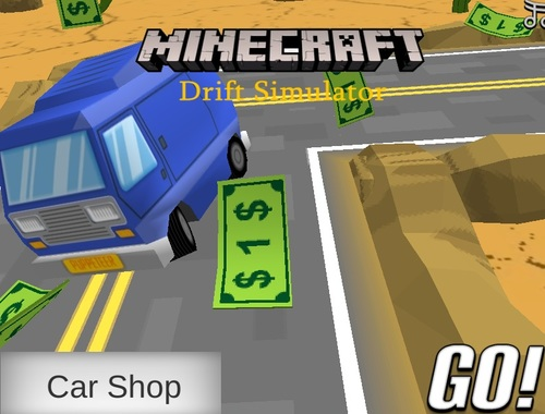 Juego Simulador de deriva de Minecraft  en línea