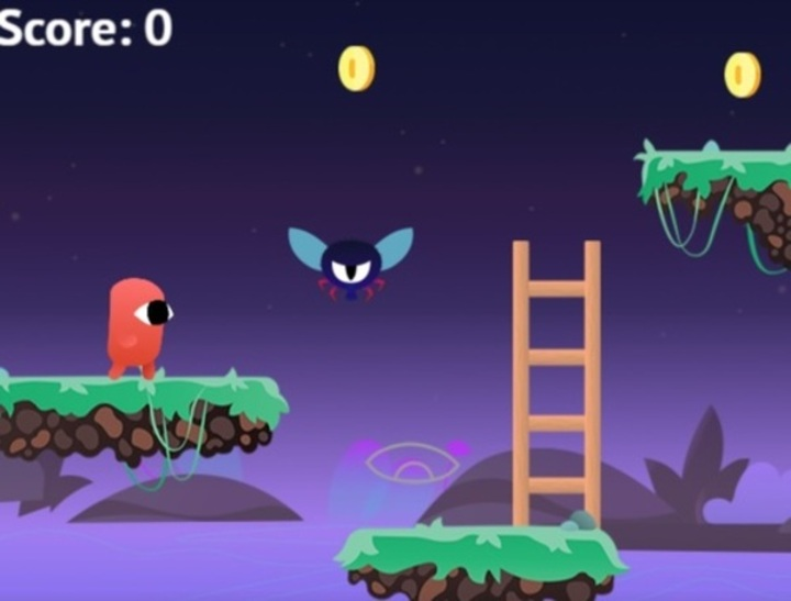 Juego Salto cósmico una aventura espacial épica  en línea