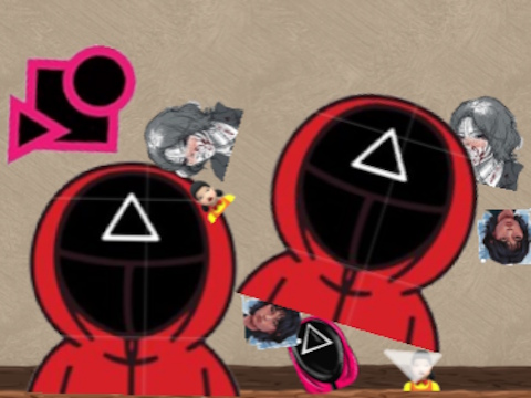 Juego Fusión del juego de calamar  en línea