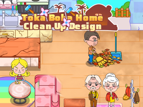 Juego Diseño de limpieza para el hogar Toka boka  en línea