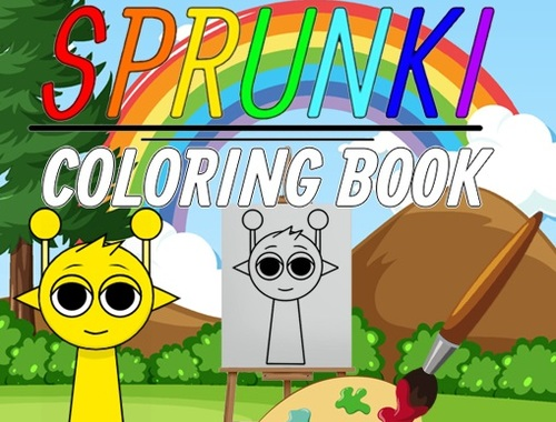 Juego Libro para colorear de Sprunki  en línea