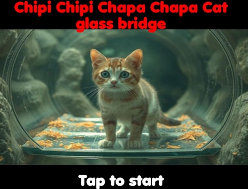 Juego Chipi Chipi Chapa Chapa Cat Glass Bridge  en línea