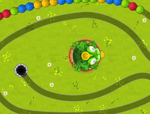 Juego Aventura de mármol de Frogtastic  en línea