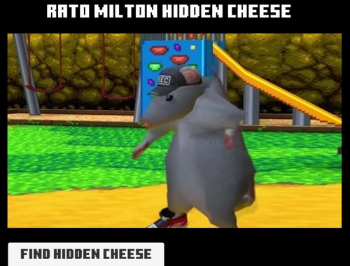 Juego Rato Milton Cheese oculto  en línea