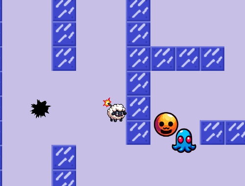 Juego Laberinto de bombas baa  en línea