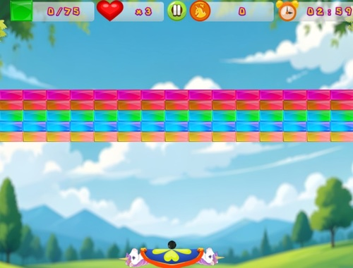 Juego Bloque de unicornio bláster  en línea