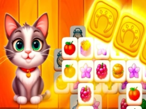 Juego Rompecabezas de baldosas de la ciudad de gato  en línea
