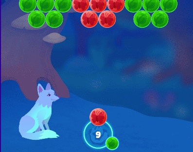 Juego Tirador de manía de burbujas  en línea