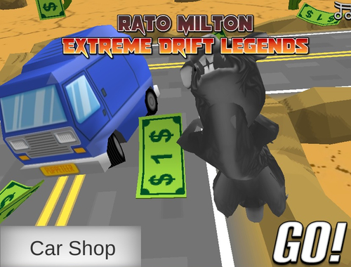 Juego Rato Milton Extreme Drift Legends  en línea