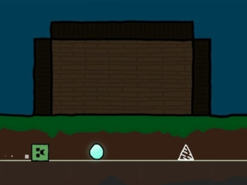 Juego Erupción de geometría pero MCRACT  en línea