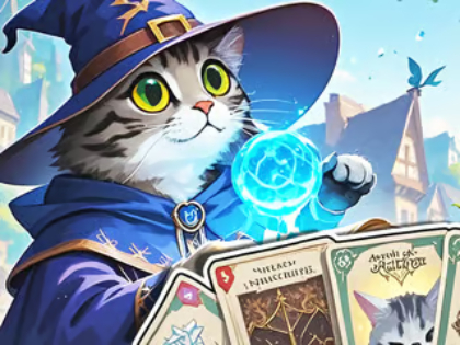 Juego Rompecabezas: Cat's Card Arena  en línea