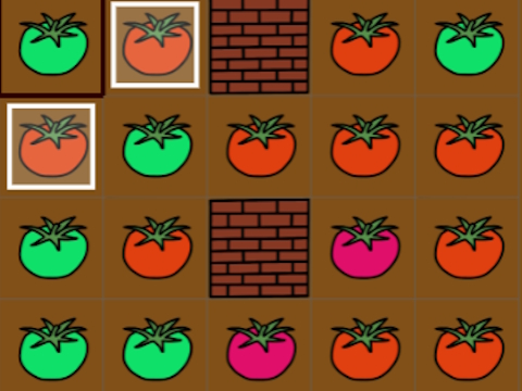 Juego Tomate de pintura  en línea