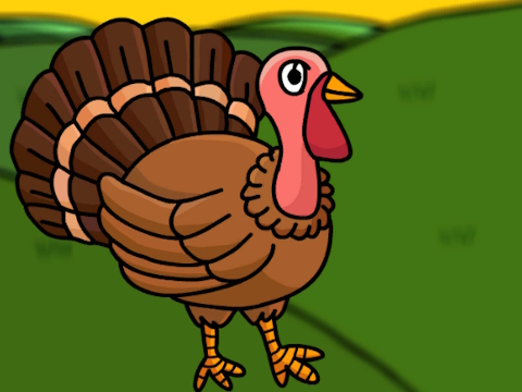 Juego Rescatar a la pavo del bosque de la jaula  en línea