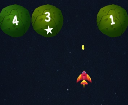 Juego Estragos en el espacio  en línea
