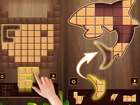 Juego Woodpuz: Juegos de rompecabezas de bloque  en línea