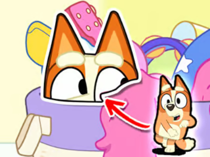 Juego Rompecabezas: Bluey Hide & Seek  en línea