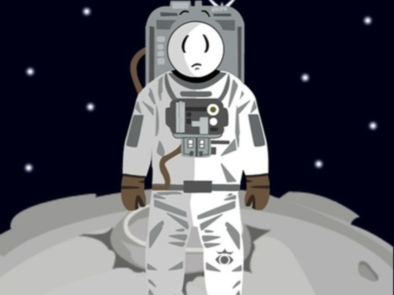 Juego Stickman en el espacio  en línea