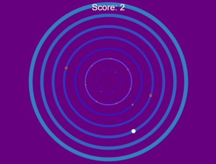 Juego Órbitas de salto  en línea