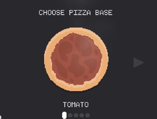 Juego Píxeles pizzeria  en línea