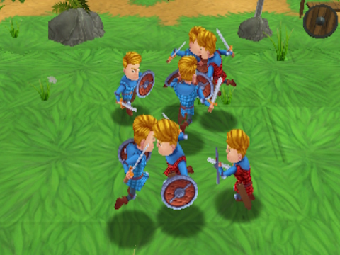 Juego Reino Batalla Quincena 3d  en línea
