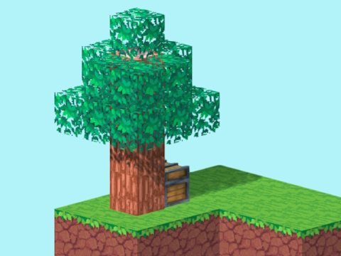 Juego Skyblock 3d: Supervivencia  en línea