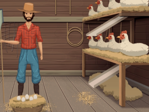 Juego Receptor de huevos  en línea