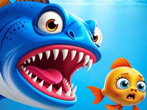 Juego Saga de pescado hambriento  en línea