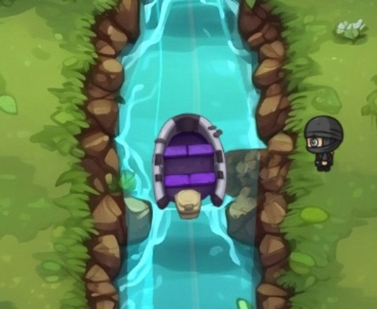 Juego Aventura en bote  en línea