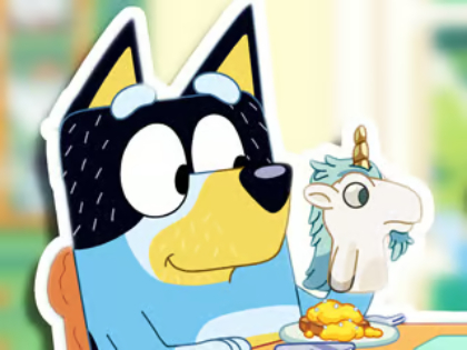 Juego Rompecabezas de rompecabezas: Tiempo de juguete azul  en línea
