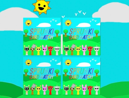 Juego Sprunki Memory Card Match  en línea