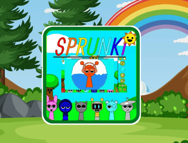 Juego Libros para colorear de Sprunki  en línea