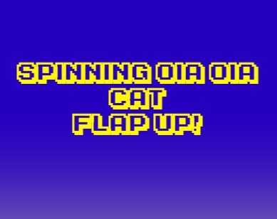 Juego Girando oia oia gato colgajo  en línea