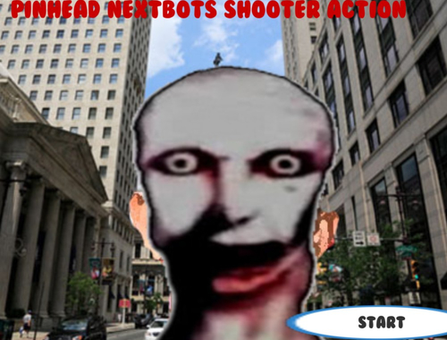 Juego Acción del tirador de Nextbots de Pinhead  en línea