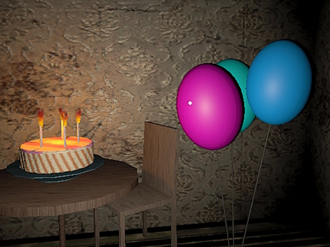 Juego Escape de tu cumpleaños: Escape de terror  en línea