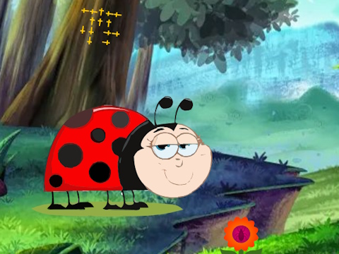 Juego Ayuda Atrapada Lady Bug  en línea