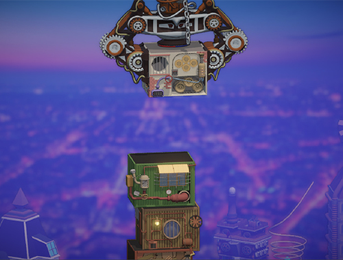 Juego Constructor de torres steampunk  en línea