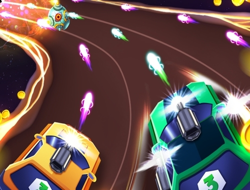 Juego Fusionar la defensa de los autos  en línea