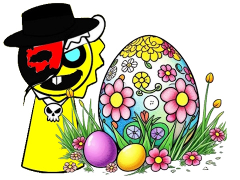 Juego Coloración de Pascua de Sprunki  en línea