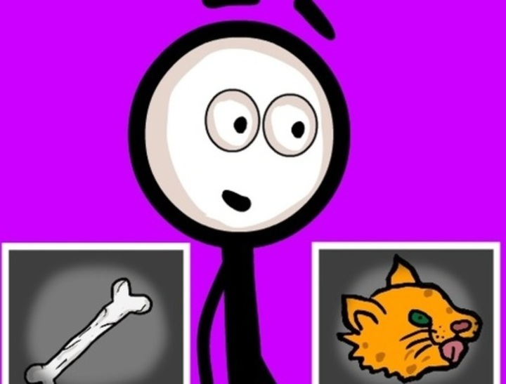 Juego Stickman eligiendo acciones  en línea