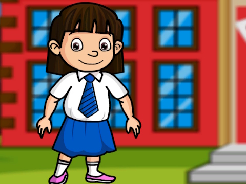 Juego Rescate a la niña de la escuela  en línea