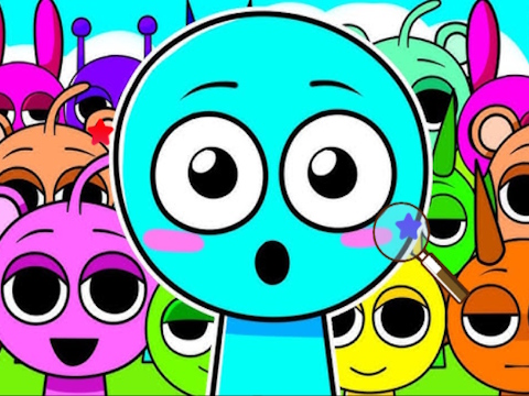 Juego Sprunki Hidden Stars Challenge  en línea