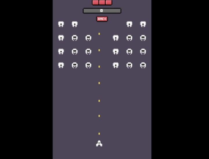 Juego Arcade de invasión espacial  en línea