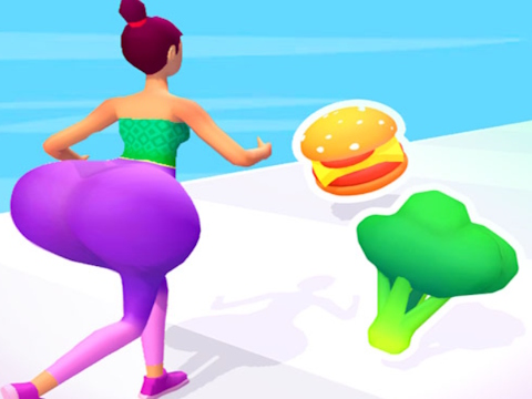 Juego ¡Twerk it! Carrera de cuerpo 3D  en línea