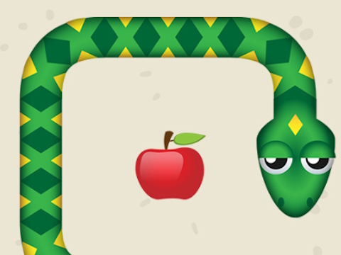 Juego Snake Eat Food Game  en línea