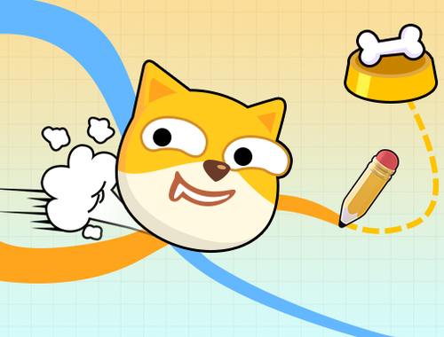 Juego Doge Rush Draw Home Puzzle  en línea