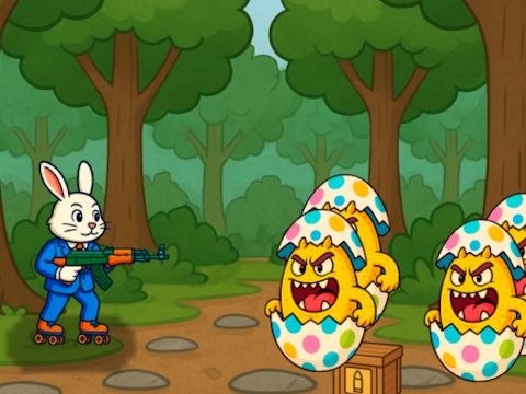 Juego Monstruos de huevos de Pascua  en línea