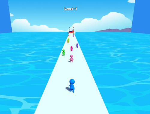 Juego Stickman Collect Run  en línea