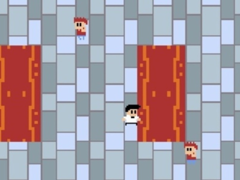 Juego El mejor hombre se levanta  en línea